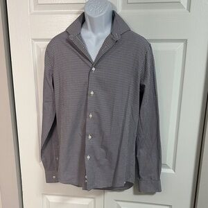 Kenneth Cole Monochrome Checkered Shirt